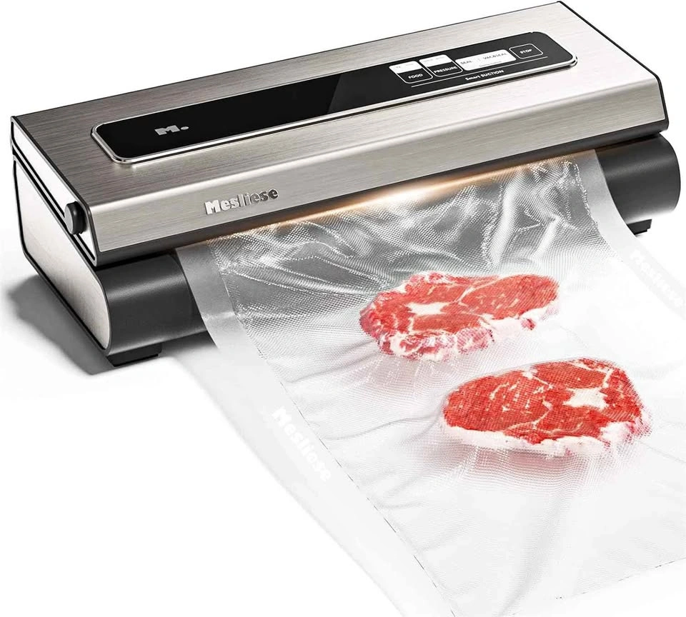 Mesliese 6-in-1 Vacuum Sealer Machine (Silver)