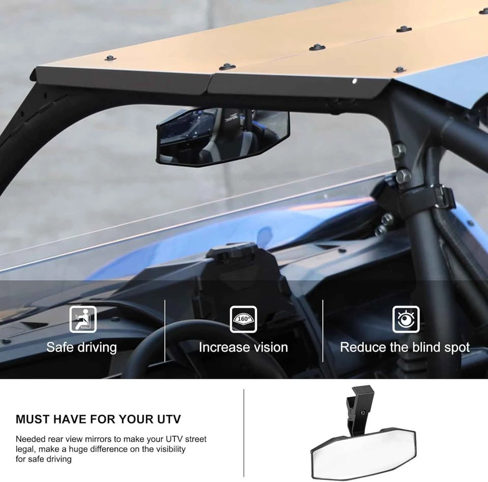 KIWI MASTER Rear View Mirrors for Kawasaki Teryx KRX 1000 - photo 4