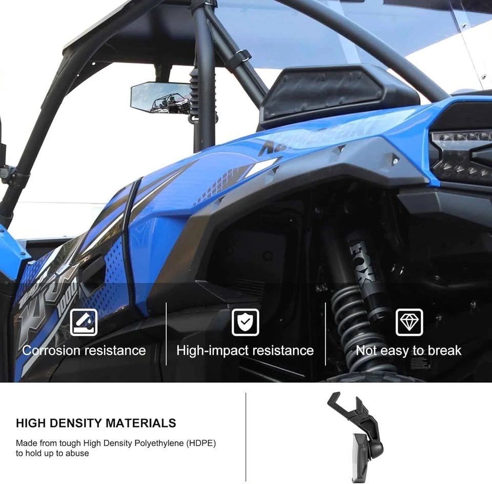 KIWI MASTER Rear View Mirrors for Kawasaki Teryx KRX 1000 - photo 5