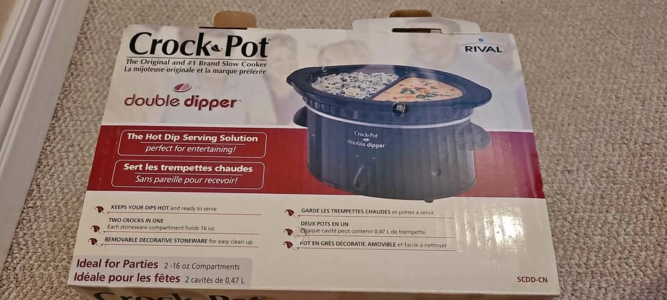 Crock pot double dipper