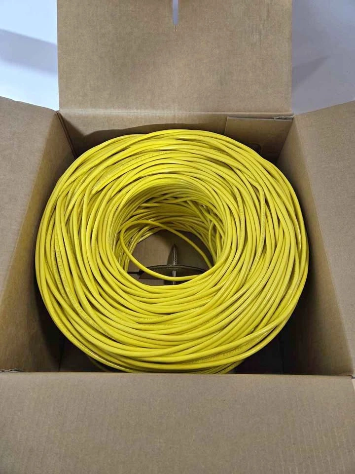 CAT6 Ethernet Cable 1000ft Bulk 10Gbps CMR, New