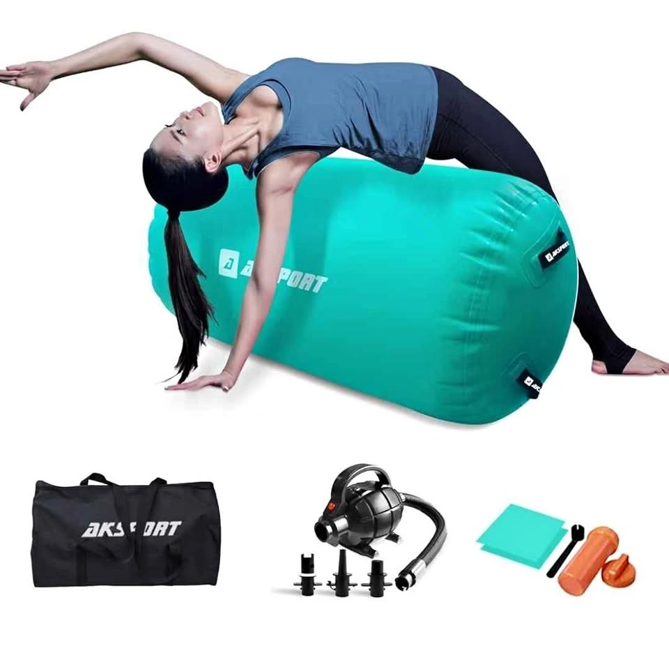 Air Roller Gymnastics Barrel with Electric Pump