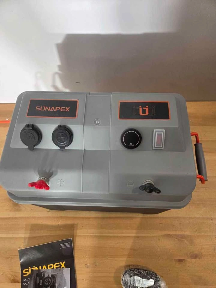 Trolling Motor Battery Box 12V 24V Power Center, New - photo 3