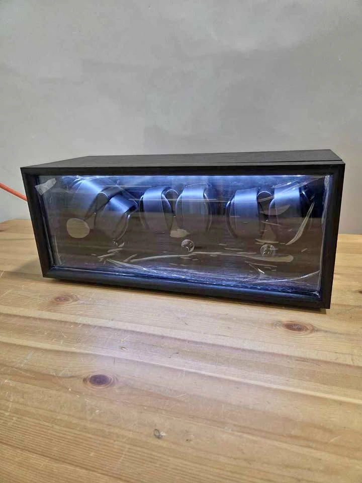 Automatic Watch Winder Box Quiet Motor LED, New