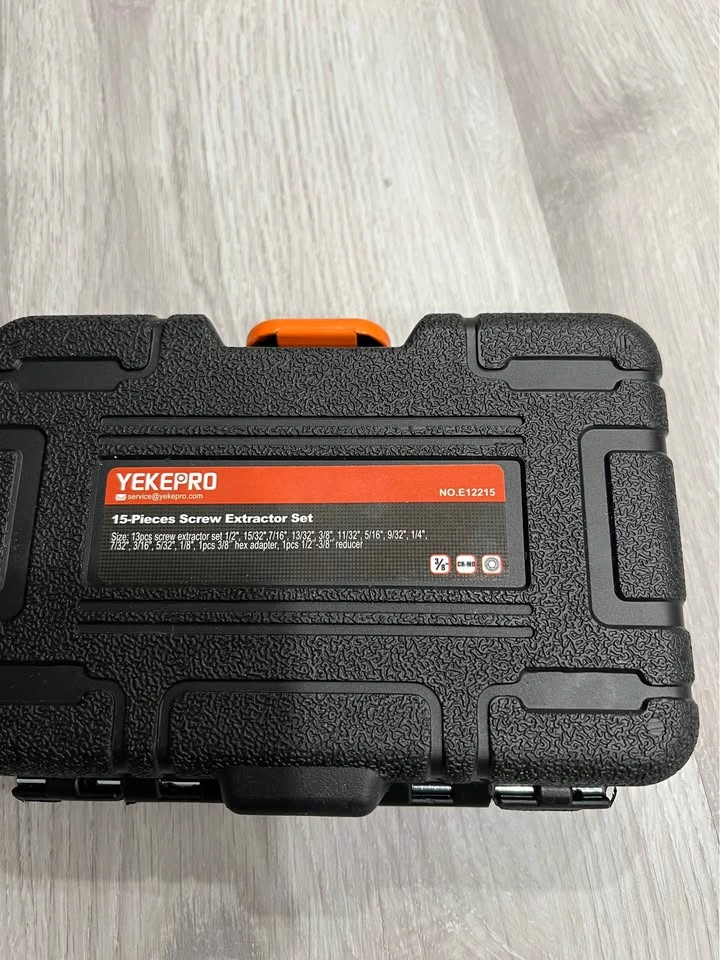 YEKEPRO 15-Pieces Screw Extractor Set - photo 3