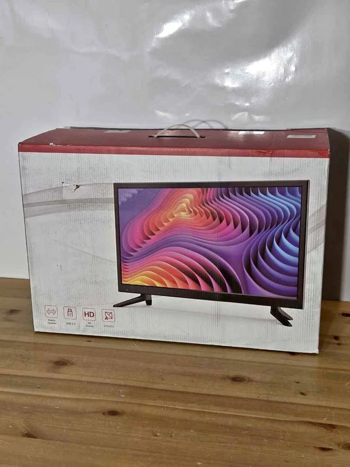22 Inch TV with Built-In DVD Player 1080P, New