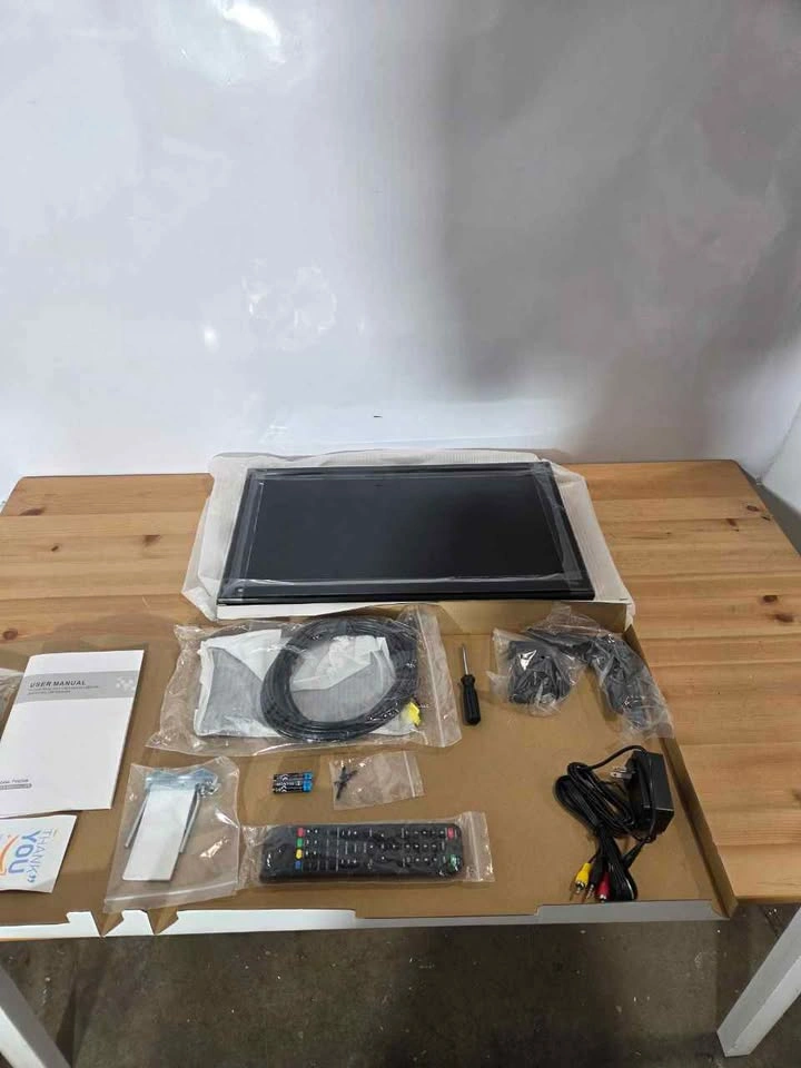22 Inch TV with Built-In DVD Player 1080P, New - photo 3