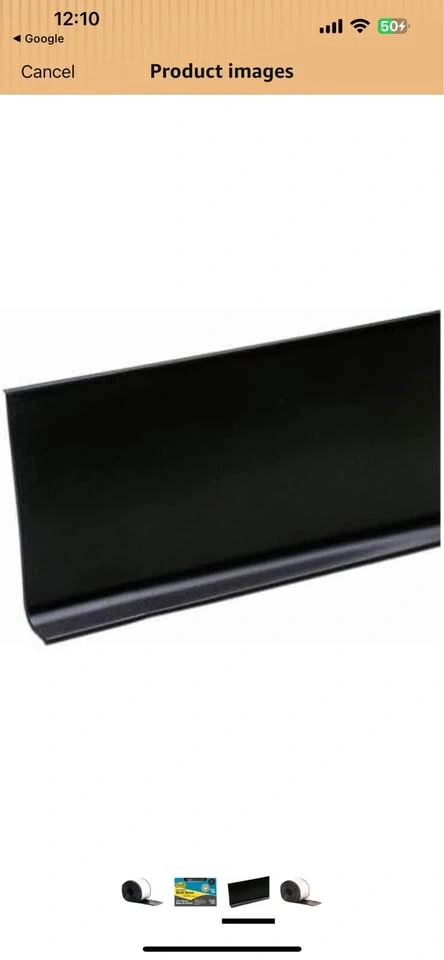 M-D Building Products 93146 Vinyl Wall Base, Black - photo 3