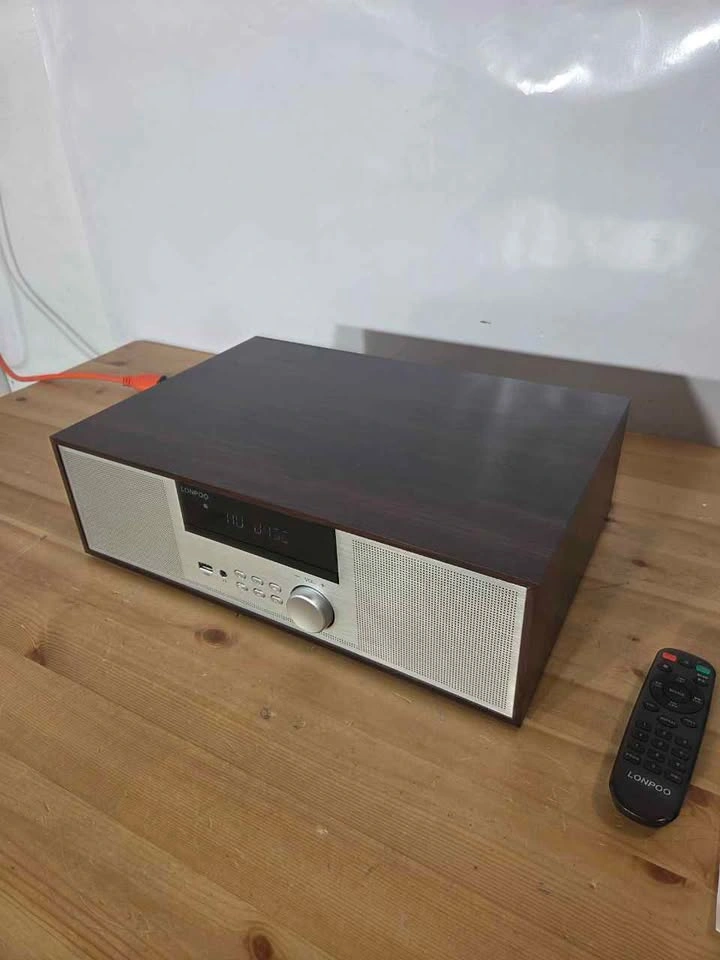 Bluetooth Stereo System with CD Player FM Radio, New - photo 3