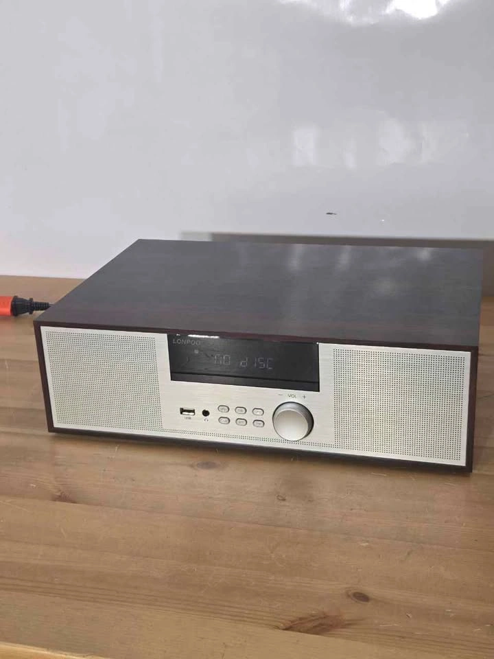 Bluetooth Stereo System with CD Player FM Radio, New - photo 4