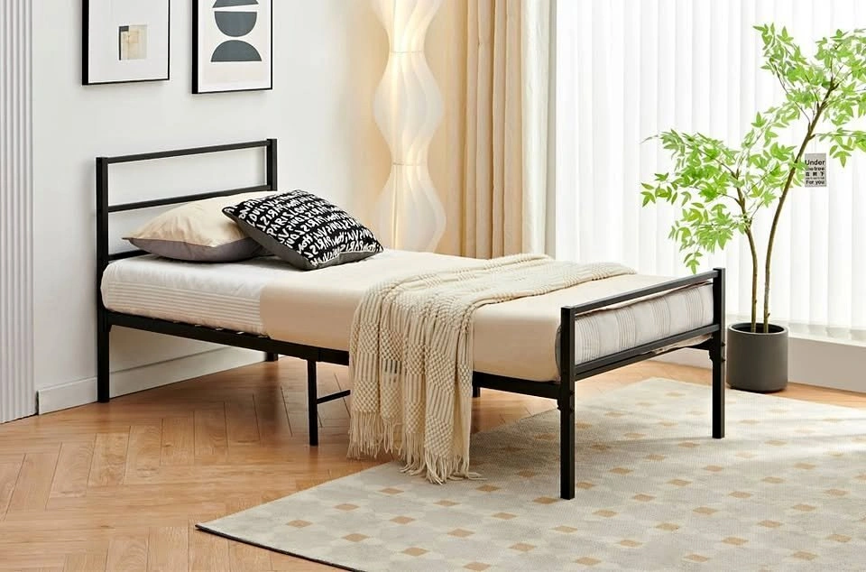 Brand New Twin Metal Bed Frame - Strong & Durable!