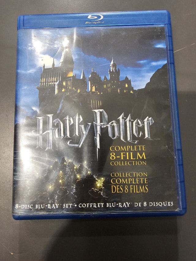 Harry Potter Blu-ray Collection complete 8 film collection.