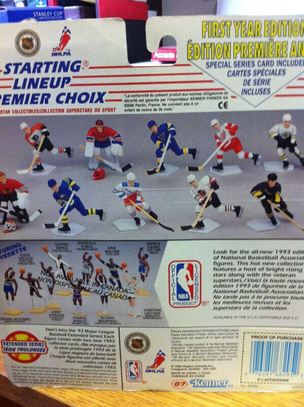 Pat Lafontaine 1993 Starting Lineup Figure by Kenner - photo 2