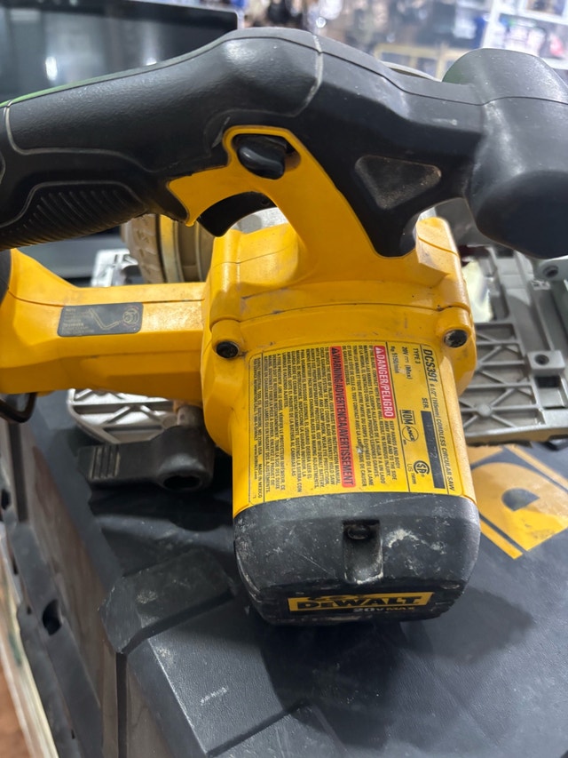 DeWalt DCS391 Saw with Case - Firm Price - photo 4