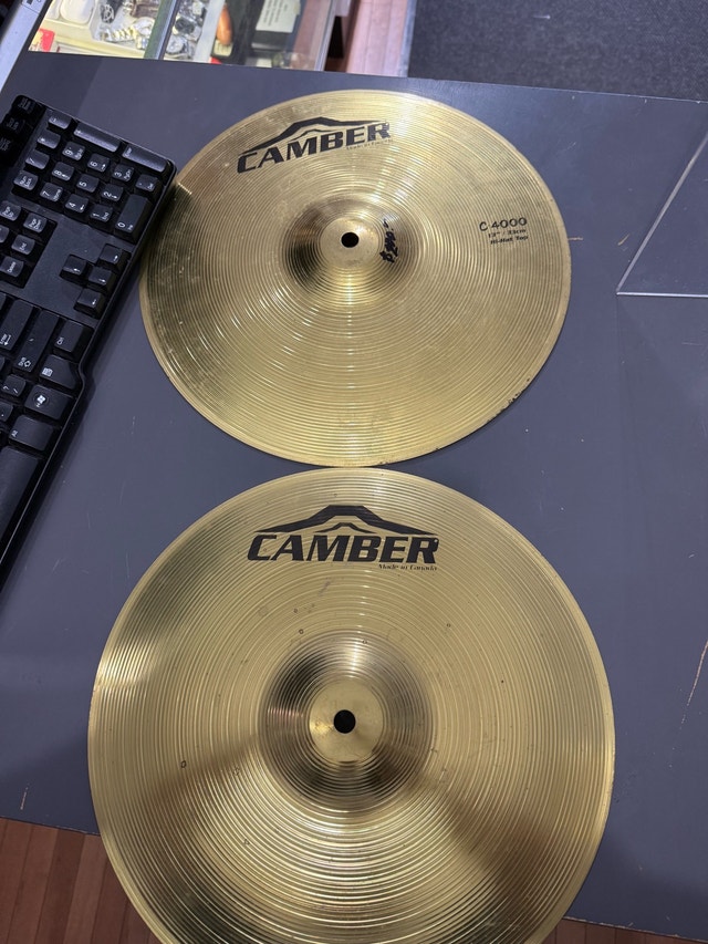 Camber C-4000 Hi-Hat Cymbals