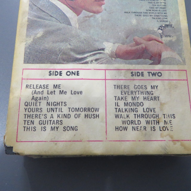 Engelbert Humperdinck Release Me Cassette - photo 2