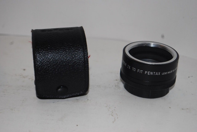SOLIGOR Auto Tele Converter 2X for PENTEX w/ Case