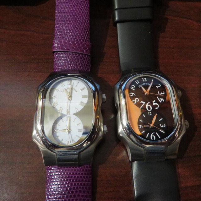 Two Genuine Philip Stein Signature Watches