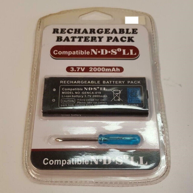 New Nintendo DSi XL Battery Replacement 2000mAh 3.7V