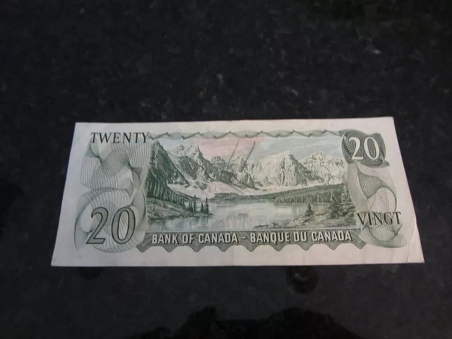 1969 Canadian $20 bill - $45 each - photo 2