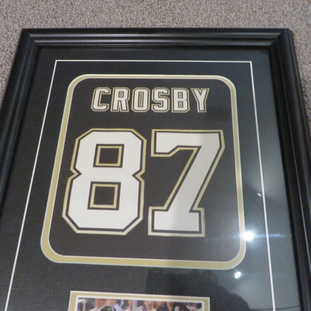 SIDNEY CROSBY FRAMEWORTH FRAMED NUMBER & PICTURE 22X12 - photo 4