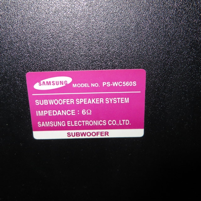Samsung 5.1 Surround Sound 6 Speakers Set - photo 4