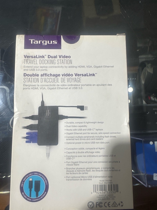 Targus VersaLink Dual Video Travel Docking Station - photo 2