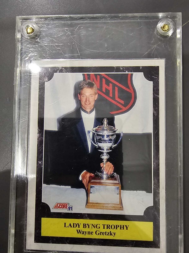 Wayne Gretzky Score 91 Card