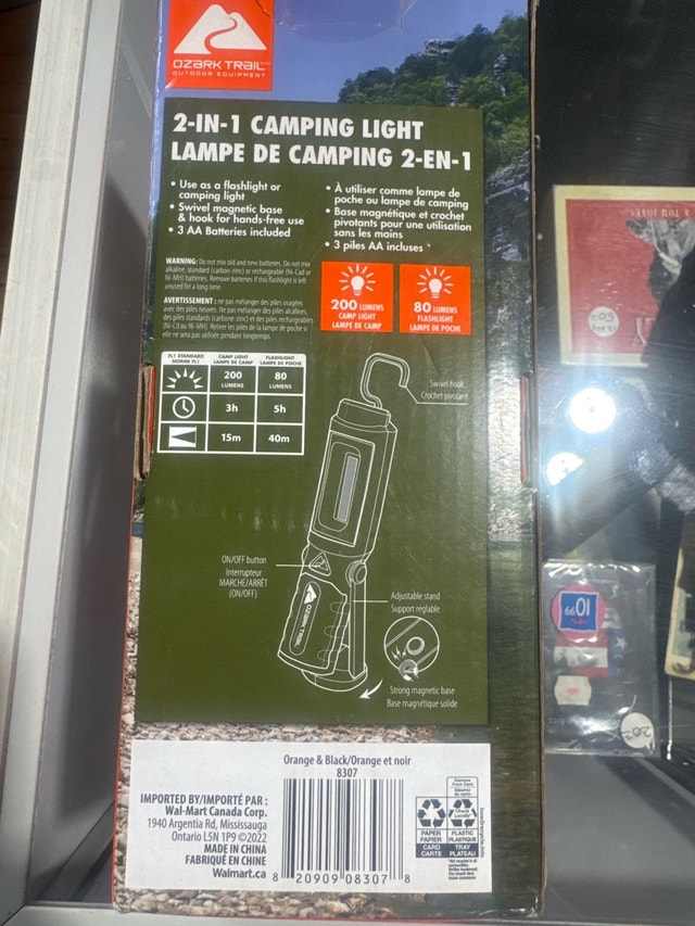 Ozark Trail Camping Light $10 firm - photo 4