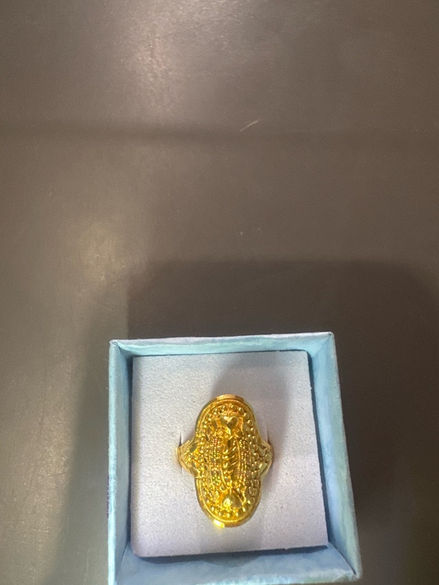 Gold Ring 22k 3.7 grams size 7 $800 firm