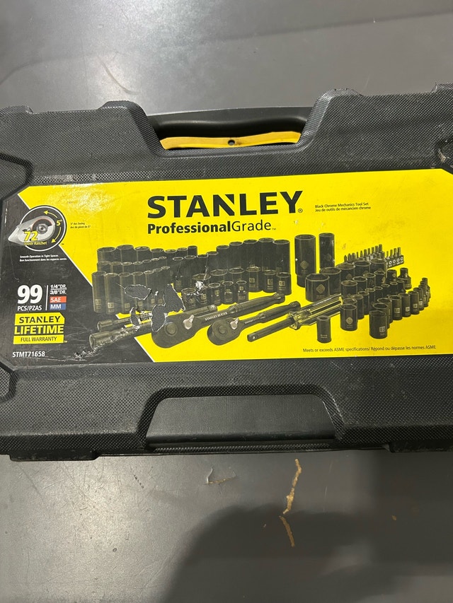 Stanley 99-Piece Professional Grade Socket Set