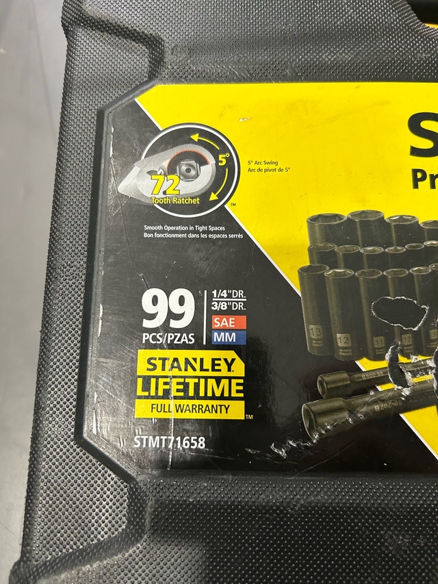 Stanley 99-Piece Professional Grade Socket Set - photo 2