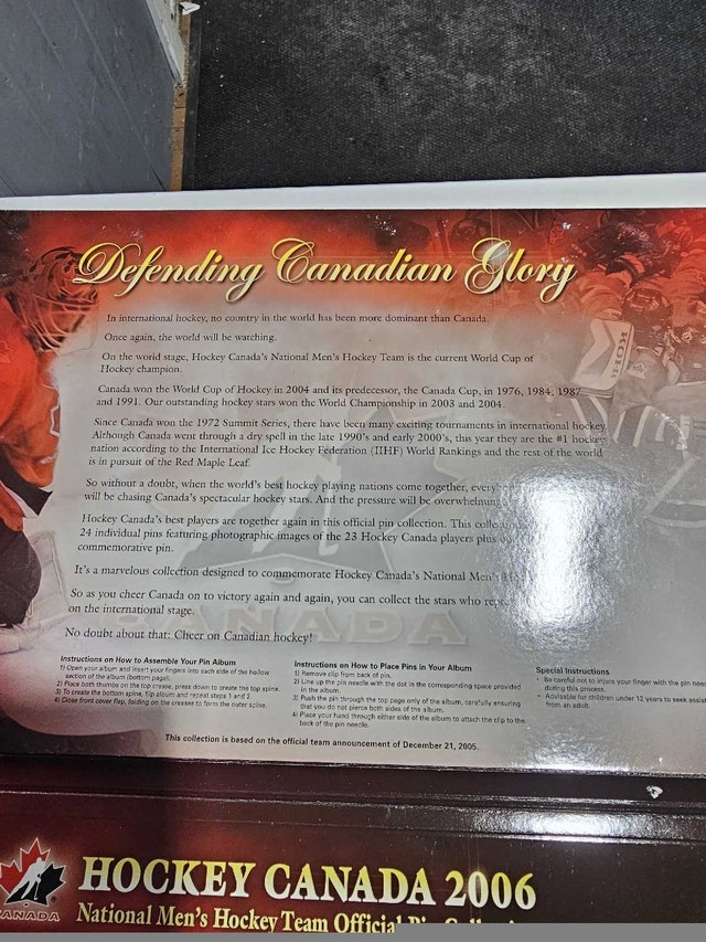 Hockey Canada 2006 Pins - photo 3