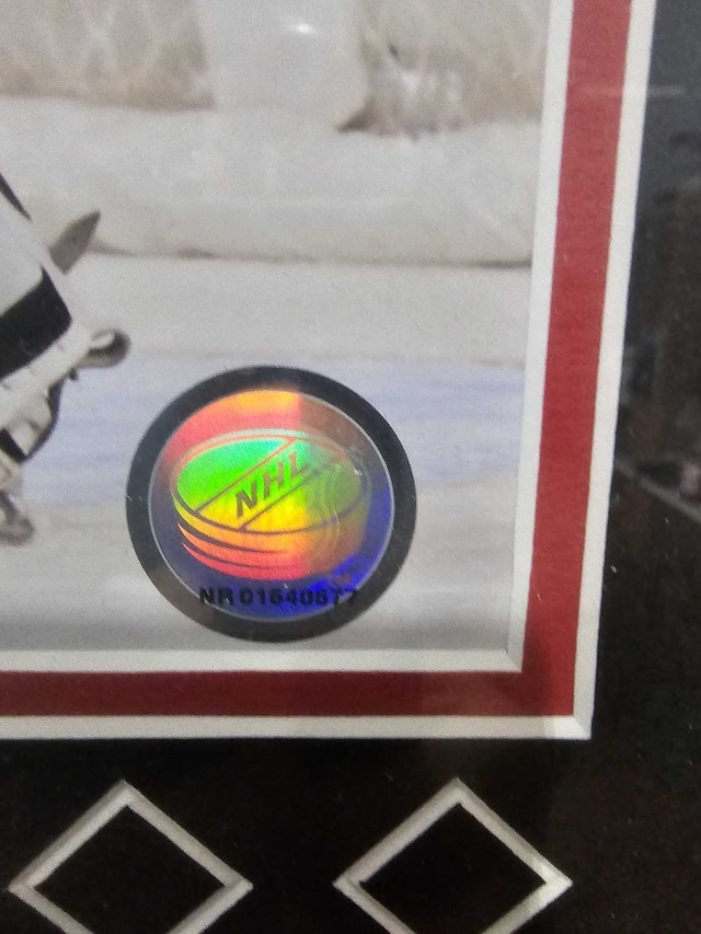 Miikka Kiprusoff Flames Framed Photo - photo 4