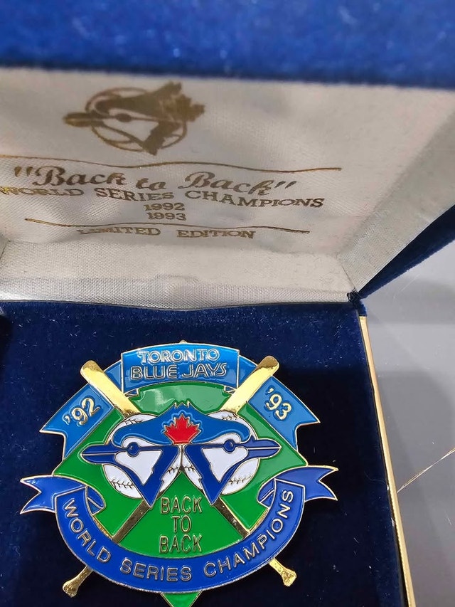 Toronto Blue Jays World Series Champions Pin