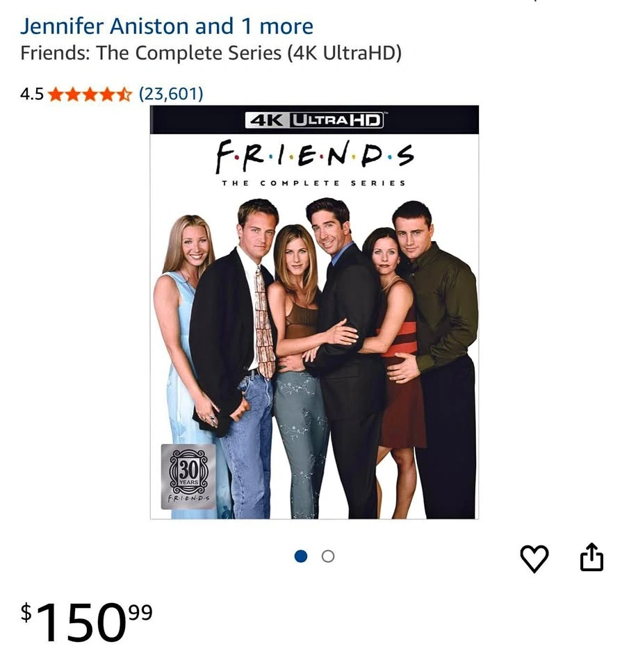 Friends: The Complete Series (4K UltraHD)