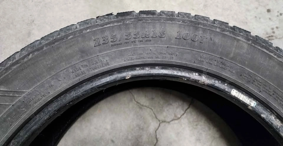 1 NO. 235/55/18 Goodyear Winter Tire - photo 2