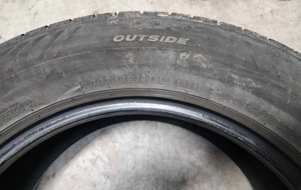 1 NO. 245/60/18 Nexen Allseasons Tire - photo 2