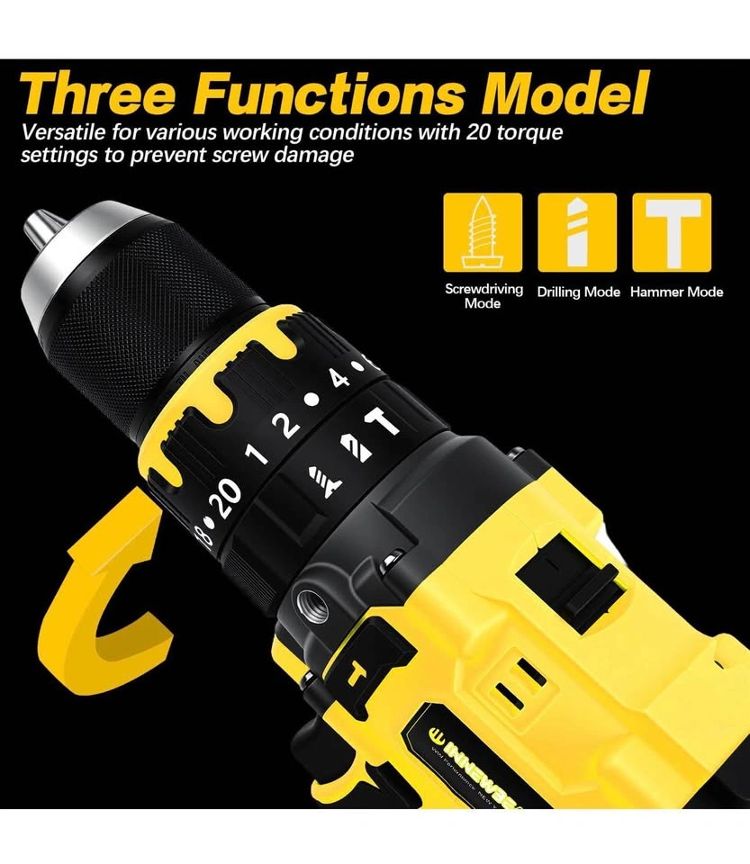 Cordless Brushless Drill with Handle - photo 4