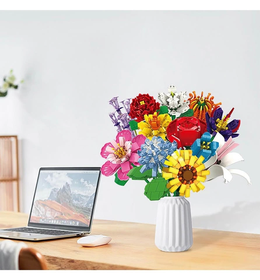 SIENON Flower Bouquet Building Set - 1009 PCS - photo 3