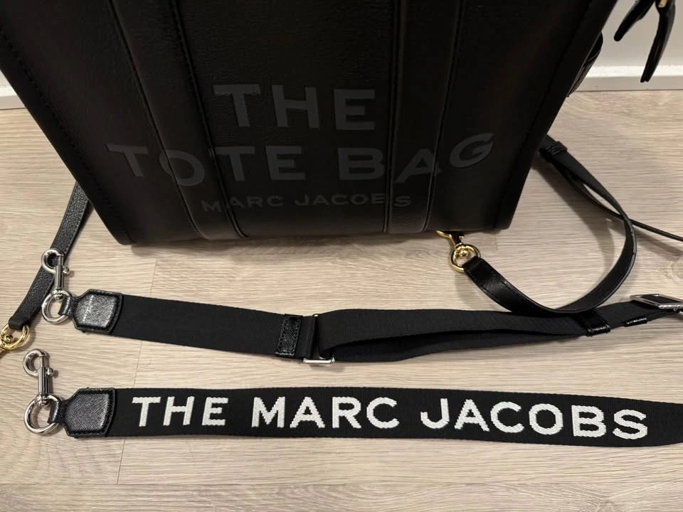 Marc Jacobs Black Leather The Tote Bag - photo 5