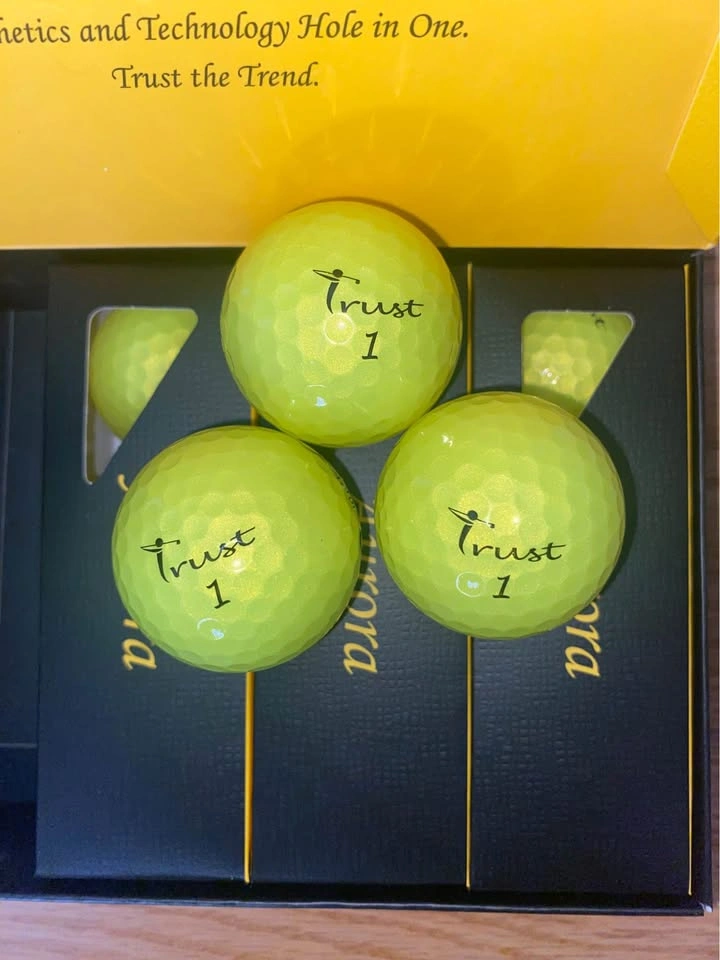 Trust Golf Balls Aurora (Yellow, 12 Balls) - photo 3