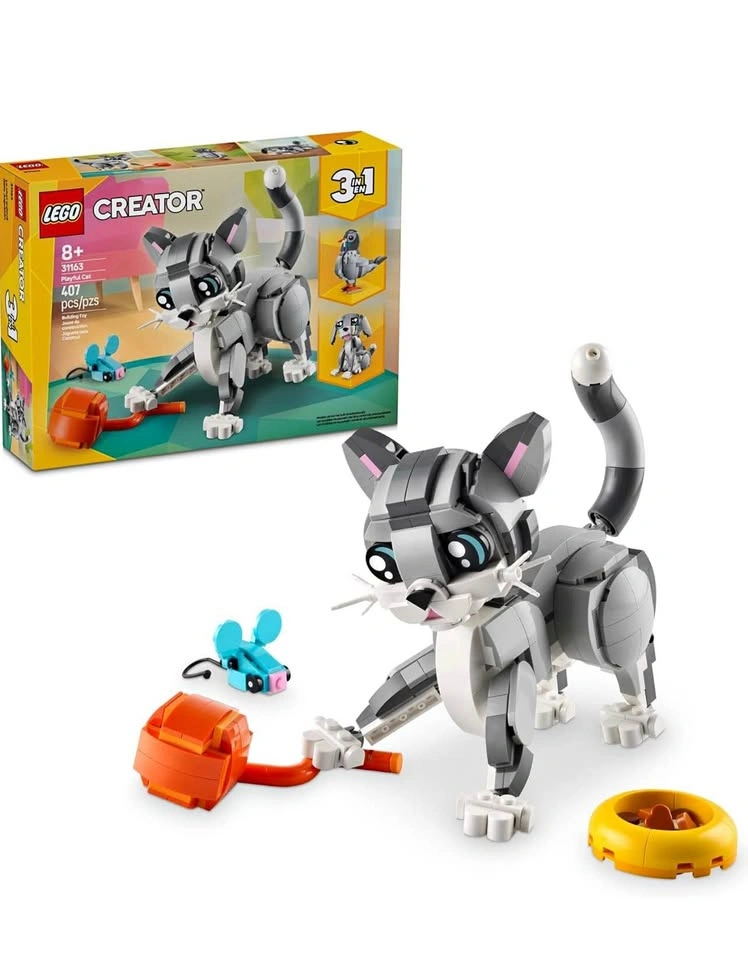 LEGO Creator 3 in 1 Playful Cat Toy (31163)