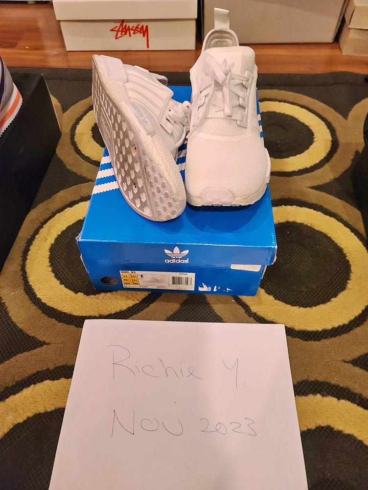 Adidas NMD R1 Triple White