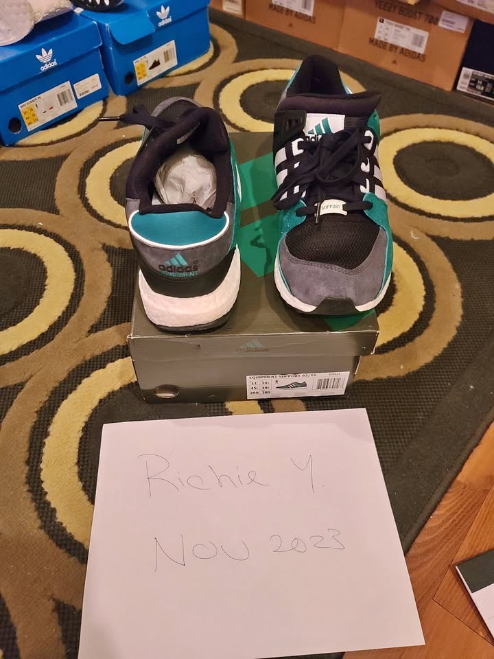 Adidas EQT 93/16 Green/Grey