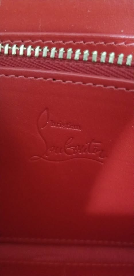 Chris loub. (CL) Spiked Long Wallet Silver - photo 4