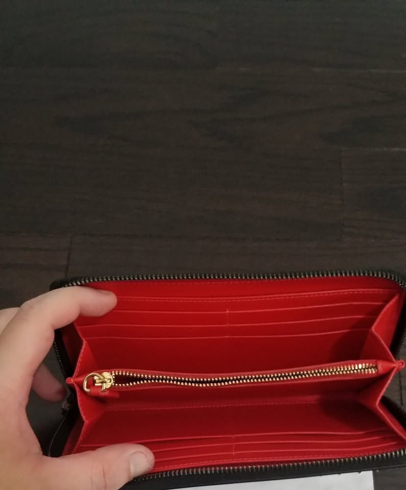 Chris loub. (CL) Spiked Long Wallet Silver - photo 5
