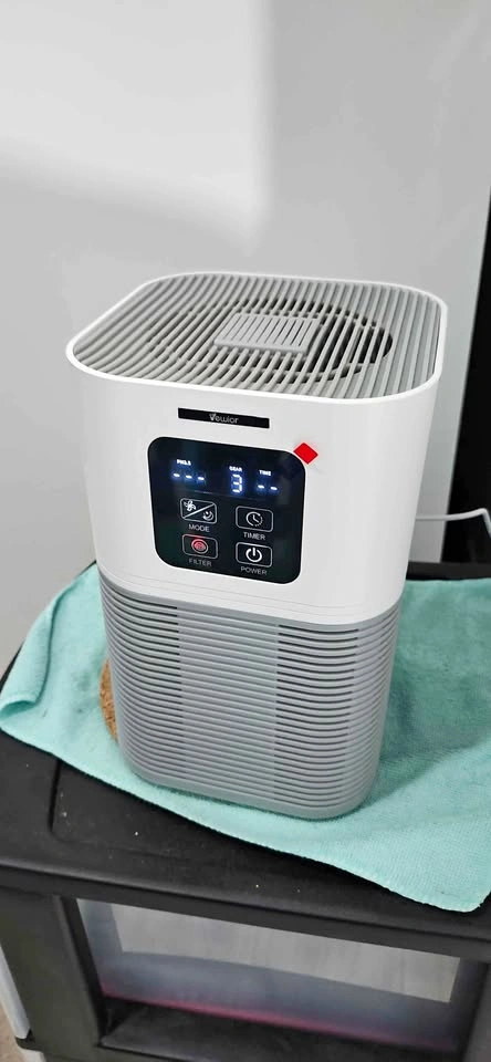 VEWIOR Air Purifier for Home Up To 1200 sq.ft, HEPA Filter