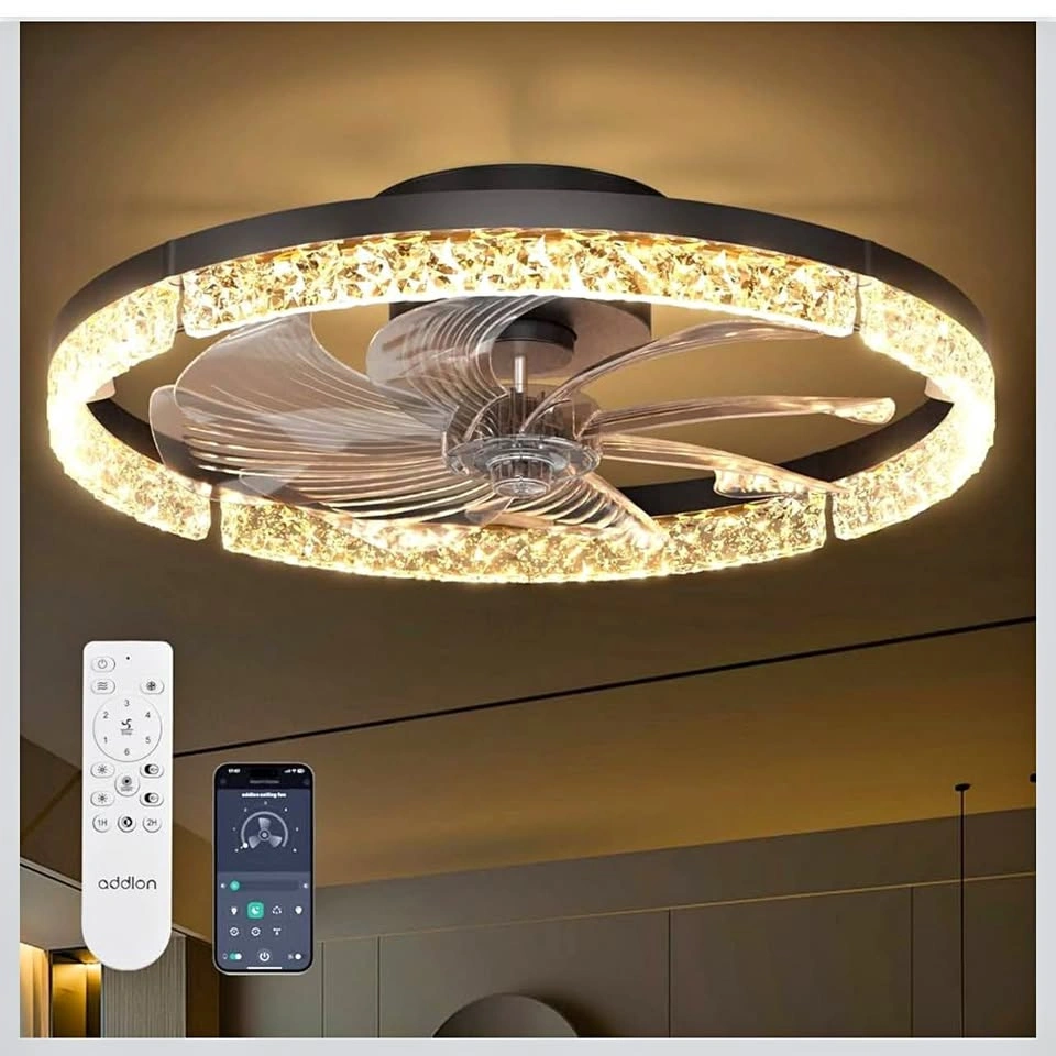 Addlon Ceiling Fan with Light and Remote