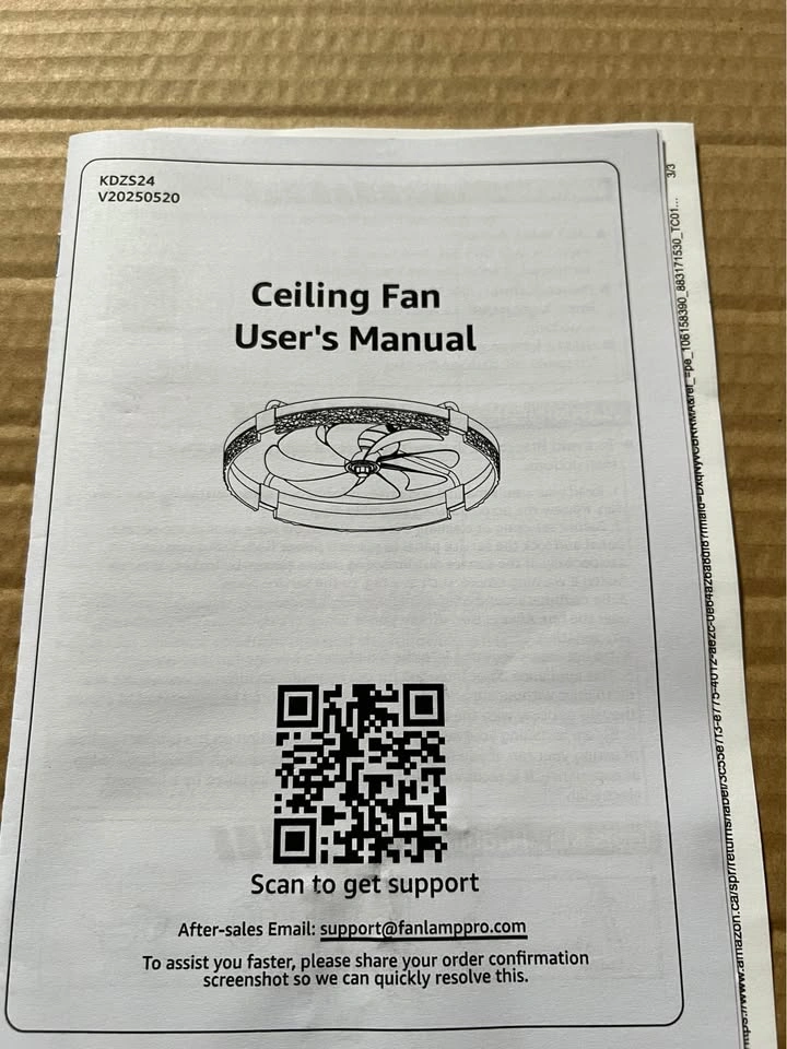 Addlon Ceiling Fan with Light and Remote - photo 5